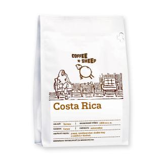 Costa Rica  čerstvá zrnková káva Coffee Sheep 250 g