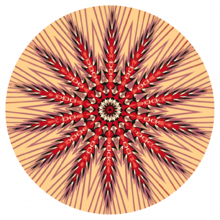 Maľovanie podľa čísiel - Mandala5 Veľkosť: 80x80cm, Rám: S vnútorným rámom