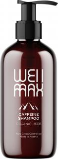WellMax Kofeínový šampón proti vypadávaniu vlasov, 250 ml  Šampón na rast vlasov a proti vypadávaniu vlasov