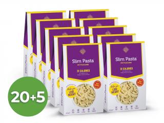 Balíček Slim Pasta fettuccine bez nálevu 20+5 zadarmo