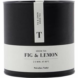 Zelený čaj FIG & LEMON 100 g sypaný čaj, Nicolas Vahé