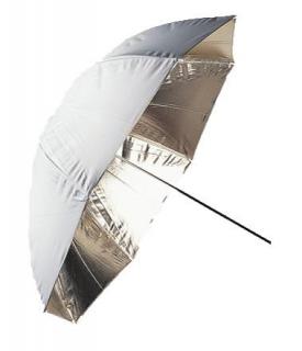 Falcon Eyes UR-48G odrazný deštník 100cm (zlatá/bílá)