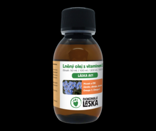 Láska A01 - Ľanový olej s vitamínom E 100ml
