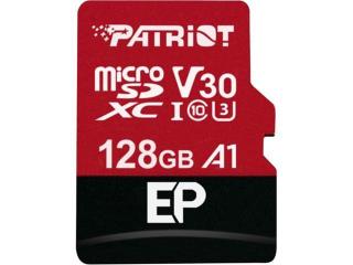 PATRIOT V30 A1, class 10 U3 100/80MB/s 128GB microSDXC  pamäťová karta (PEF128GEP31MCX PATRIOT + adapter)