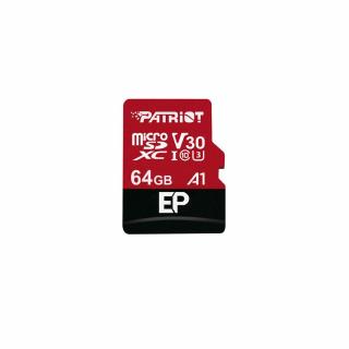 PATRIOT V30 A1, class 10 U3 100/80MB/s 64GB microSDXC  pamäťová karta
