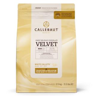Biela čokoláda Callebaut Velvet (32%) 2,5kg