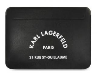 Karl Lagerfeld Kožené RSG Logo Sleeve Puzdro pro MacBook Air/Pro