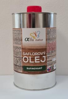 Saflorový olej rafinovaný 1L (Nežltnúci olej na drevo)