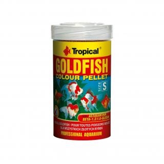 TROPICAL-GoldfishColour Pellet S 100ml/45g