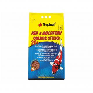 TROPICAL-POND Koi-Goldfish Colour sticks 20L