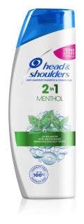 Head & Shoulders šampón proti lupinám 2v1 Menthol - 360 ml
