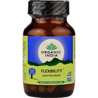 Organic India Flexibility 60 kapsúl – zdravé kĺby, artritída, reumatizmus
