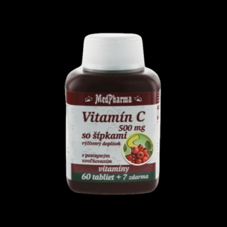 Vitamín C 500 mg so šípkami 107 tbl