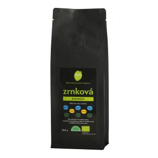 Bio zrnková káva Rwanda, 250 g