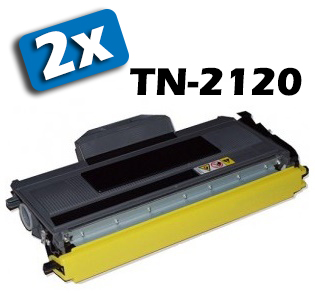 2x Brother TN-2120 - kompatibilný