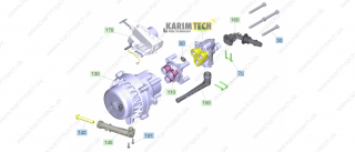 K 4 Premium Full Control *EU (1.324-100.0) - pumpset Diel: 160-VT výstup vnútorný kompl. K4 FC