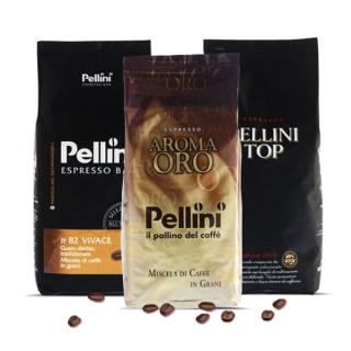 Ochutnávkový set Pellini , 3kg zrnková káva (za zvýhodnenú cenu)