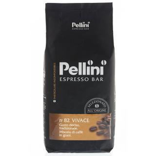 Pellini Espresso Bar N°82 Vivace 1000g zrnková káva (60% Arabica  40% Robusta)