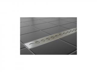 Sprchový podlahový žľab 90 cm - VLNA M9001