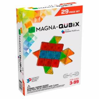 Magnetická stavebnica Qubix 29 dielov - MAGNA-Tiles