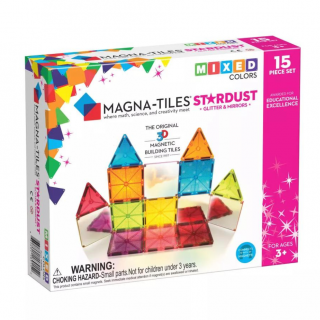 Magnetická stavebnica Stardust 15 dielov - MAGNA-Tiles