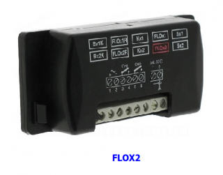 externý univerzálny prijímač FLOX2 (2 kanály, frekvencia 433,92 MHz)