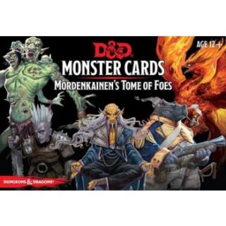 Dungeons &amp; Dragons: Monster Cards - Mordenkainen's Tome of Foes (109 cards)