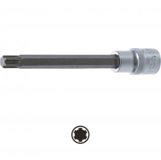 Hlavica zástrčná 1/2 , dĺžka 140 mm, RIBE-profil M10,3, BGS 4179 (Bit Socket | length 140 mm | 12.5 mm (1/2 ) Drive | Spline (for RIBE) | M10.3 (BGS 4179))