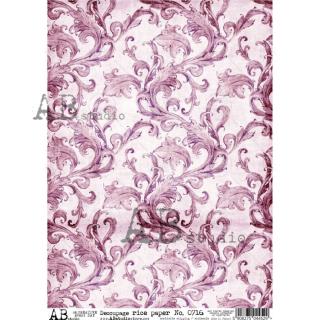 Ryžový papier na decoupage AB716