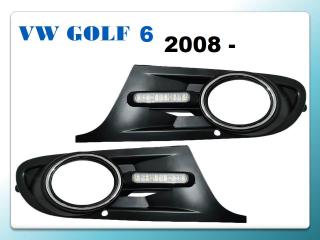Denné svietenie DRL VW Golf 6 2008 -