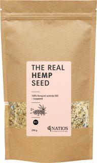 NATIOS BIO Konopné semienko lúpané, 250 g