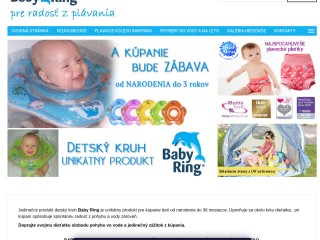 Detský kruh Baby Ring je UNIKÁTNY produkt pre kúpanie bábätiek
