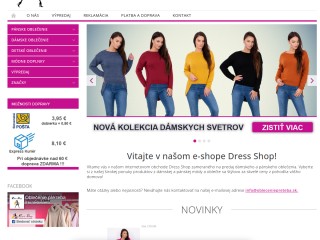 Dress Shop | Internetový obchod s oblečením