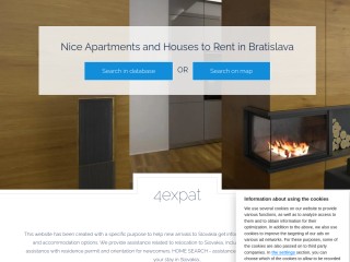 Assistance for Expats with Relocation and Home Search. Database of nice apartments and houses to ren