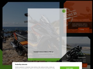 MOTOSVET - online moto obchod, moto oblečenie, motocross doplnky.