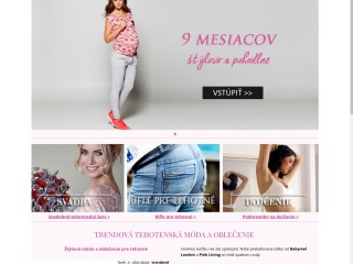 Tehotenské oblečenie, Trendy móda pre tehotné online! | BabyBelly.sk
