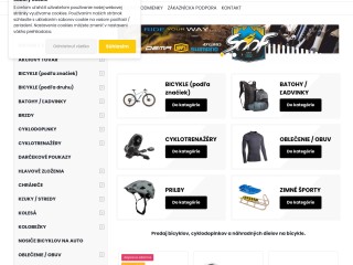 Predaj bicyklov a príslušenstva, servis bicyklov - SooF.sk