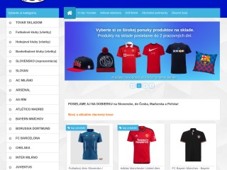 SportFan.sk - Dresy a oblečenie futbalových a hokejových klubov